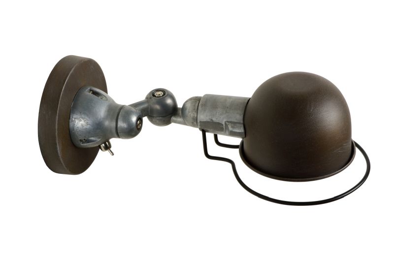 Lucide HONORE - Nástenné svietidlo - 1xE14 - Rust Brown